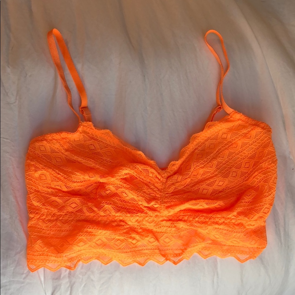 PINK Victoria’s Secret orange bralette